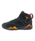 NIKE (ナイキ) AIR JORDAN 7 RETRO BG ブラック×オレンジ×レッド サイズ:US5Y：7800円