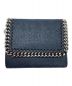 STELLA McCARTNEY（ステラマッカートニー）の古着「SMALL FLAP WALLET FALABELLA」｜ネイビー