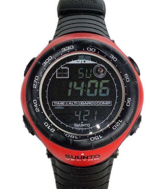 SUUNTO（スント）SUUNTO (スント) デジタルウォッチ ブラックの古着・服飾アイテム