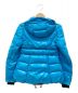 MONCLER (モンクレール) ダウンジャケット ブルー：42000円