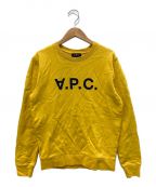 A.P.C.アーペーセー）の古着「VPCロゴスウェット」｜イエロー