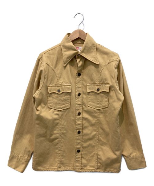 LEVI'S（リーバイス）LEVI'S (リーバイス) ワークシャツ ベージュ サイズ:Mの古着・服飾アイテム