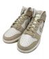 NIKE（ナイキ）の古着「NIKE DUNK HIGH RETRO」｜ベージュ×ホワイト