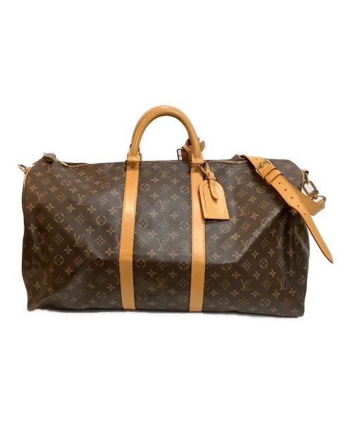 LOUIS VUITTON（ルイ ヴィトン）LOUIS VUITTON (ルイ ヴィトン) モノグラム キーポルバンドリエール55/ボストンバッグ サイズ:55の古着・服飾アイテム