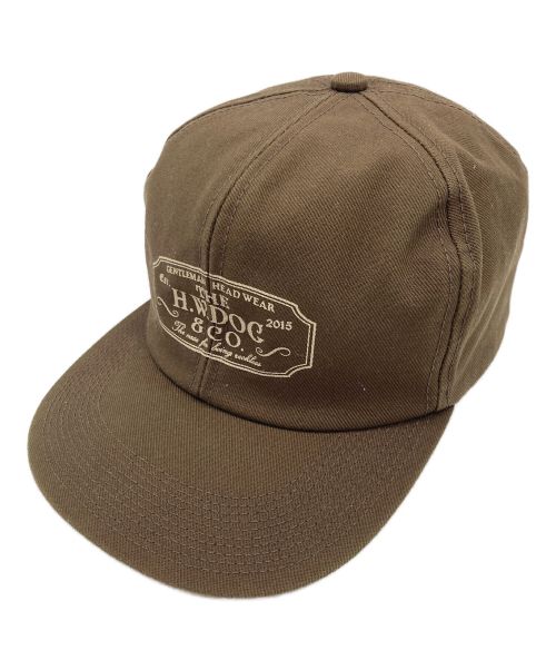 THE H.W.DOG&CO（ザ エイチダブリュウ ドッグアンドコー）THE H.W.DOG&CO (ザ エイチ ダブリュー ドッグ アンド コー) TRUCKER CAP ブラウンの古着・服飾アイテム