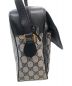 GUCCI (グッチ) ショルダーバッグ GGスプリーム グレー×ネイビー：29800円