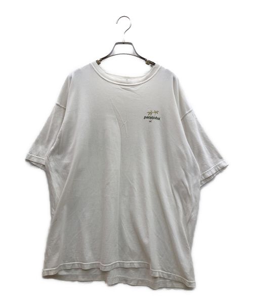 Patagonia（パタゴニア）Patagonia (パタゴニア) プリントTシャツ アイボリー サイズ:Lの古着・服飾アイテム