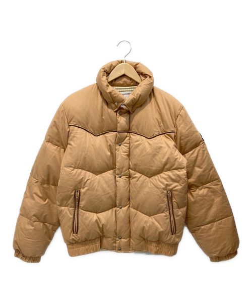 MONCLER（モンクレール）MONCLER (モンクレール) ダウンジャケット オレンジ サイズ:165cmの古着・服飾アイテム