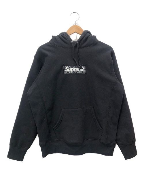 SUPREME（シュプリーム）SUPREME (シュプリーム) BANDANA BOX LOGO HOODED SWEATSHIRT ブラック サイズ:Sの古着・服飾アイテム