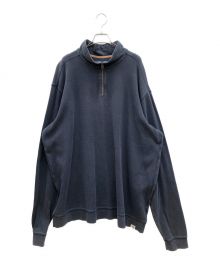 CarHartt（カーハート）の古着「ハーフジップスウェット」｜ネイビー