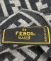 FENDI (フェンディ) ズッカ柄マフラー グレー：12800円