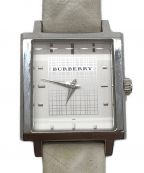 BURBERRYバーバリー）の古着「腕時計 スクエア クオーツ」｜ホワイト