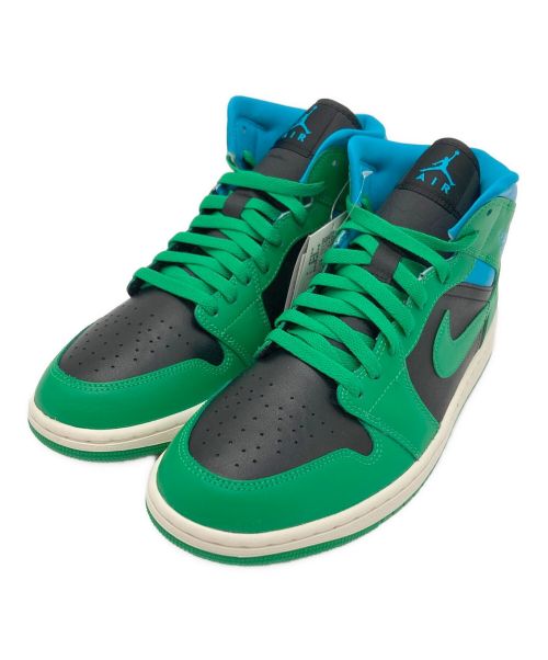 NIKE（ナイキ）NIKE (ナイキ) AIR JORDAN 1 MID グリーン×スカイブルー サイズ:US11の古着・服飾アイテム