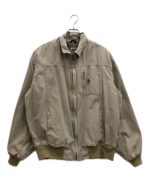 CarHartt（カーハート）CarHartt (カーハート) ダックワークジャケット ベージュ サイズ:XLの古着・服飾アイテム