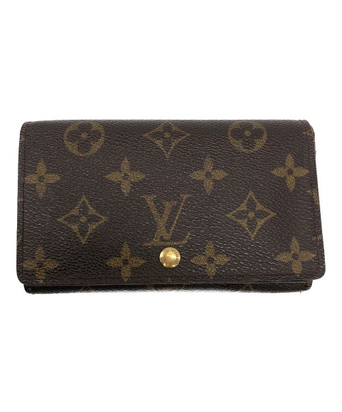 LOUIS VUITTON（ルイ ヴィトン）LOUIS VUITTON (ルイ ヴィトン) モノグラム ポルトモネ・ビエ・トレゾールの古着・服飾アイテム