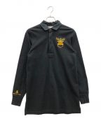Rugby Ralph Laurenラグビーラルフローレン）の古着「ラガーシャツ」｜ブラック