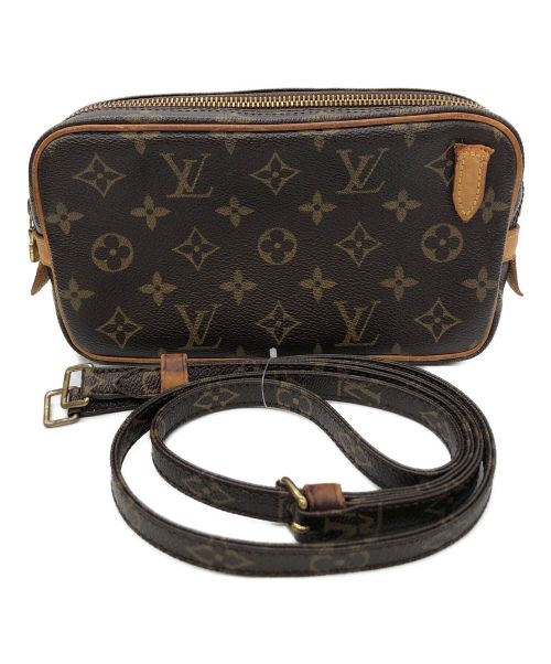 LOUIS VUITTON（ルイ ヴィトン）LOUIS VUITTON (ルイ ヴィトン) モノグラム マルリーバンドリエール ブラウン サイズ:-の古着・服飾アイテム