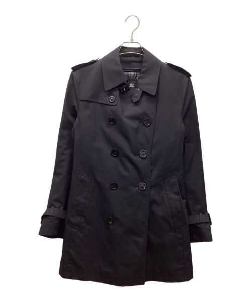 BURBERRY BLACK LABEL（バーバリーブラックレーベル）BURBERRY BLACK LABEL (バーバリーブラックレーベル) ライナー付トレンチコート ブラック サイズ:Mの古着・服飾アイテム