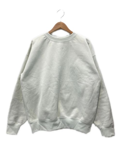 AURALEE（オーラリー）AURALEE (オーラリー) BAGGY POLYESTER SWEAT スカイブルー サイズ:4の古着・服飾アイテム