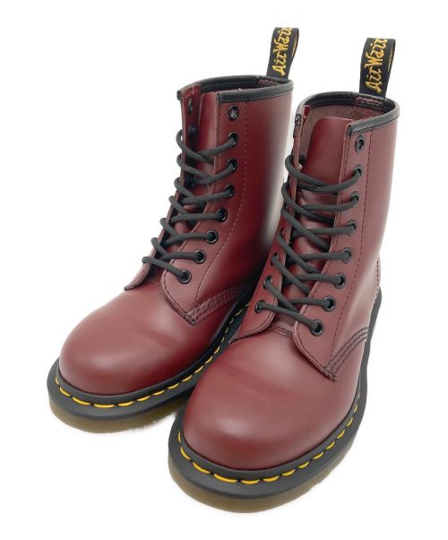 Dr.Martens（ドクターマーチン）Dr.Martens (ドクターマーチン) 1460 8ホールブーツ ワインレッド サイズ:US5の古着・服飾アイテム