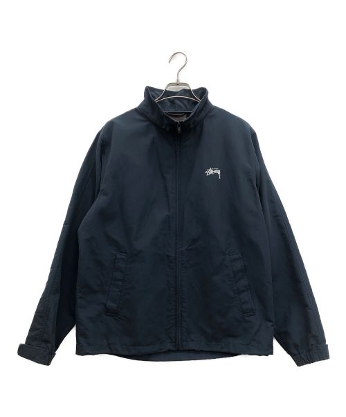 stussy（ステューシー）stussy (ステューシー) ナイロンジャケット ネイビー×ピンク サイズ:Mの古着・服飾アイテム