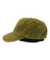 SUPREME (シュプリーム) Corduroy S Logo 6Panel Cap Bleached Olive グリーン：8800円