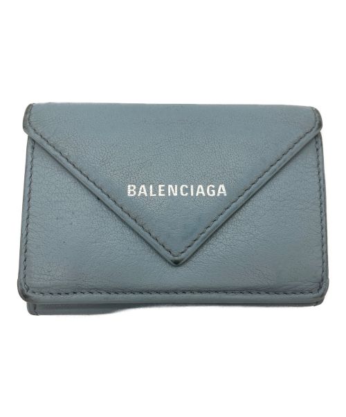 BALENCIAGA（バレンシアガ）BALENCIAGA (バレンシアガ) コンパクトウォレット グレーの古着・服飾アイテム