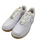 NIKEナイキ）の古着「AIR FORCE 1 07」｜ホワイト×ブラウン