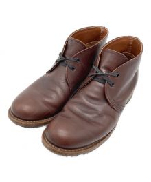 RED WING（レッドウィング）の古着「ベックマンチャッカーブーツ」｜ブラウン