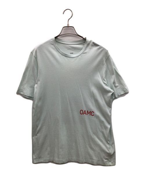 OAMC（オーエーエムシー）OAMC (オーエーエムシー) バックプリントカットソー スカイブルー サイズ:Sの古着・服飾アイテム