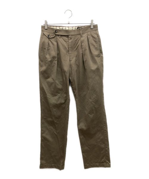 Barnstormer（バーンストーマー）BARNSTORMER (バーンストーマー) MACARTHUR2 2Tuck Trouser ベージュ サイズ:Mの古着・服飾アイテム