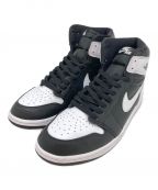 NIKEナイキ）の古着「AIR JORDAN 1 RETRO HIGH OG」｜ブラック×ホワイト