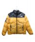 THE NORTH FACE（ザ ノース フェイス）の古着「Trompe L’oeil Printed Nuptse Jacket」｜イエローブラック