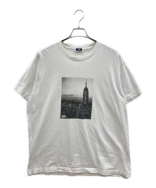 KITH（キス）KITH (キス) プリントTシャツ ホワイト サイズ:Lの古着・服飾アイテム