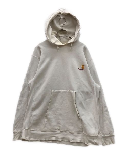 CarHartt（カーハート）CarHartt (カーハート) プルオーバーパーカー ホワイト サイズ:不明の古着・服飾アイテム