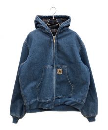 CarHartt（カーハート）の古着「90sデニムアクティブパーカー」｜ブルー