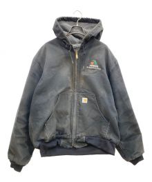 CarHartt（カーハート）の古着「デニムジップアップジャケット」｜ブラック