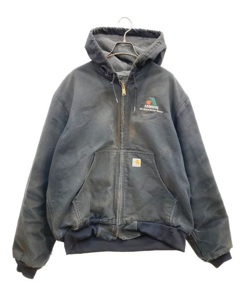 CarHartt（カーハート）CarHartt (カーハート) デニムジップアップジャケット ブラック サイズ:不明の古着・服飾アイテム