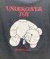 中古・古着 UNDERCOVER (アンダーカバー) バックプリントTシャツ ブラック サイズ:4：5000円