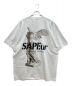 SAPEur (サプール) バックプリントTシャツ ホワイト サイズ:XXL 未使用品：6000円