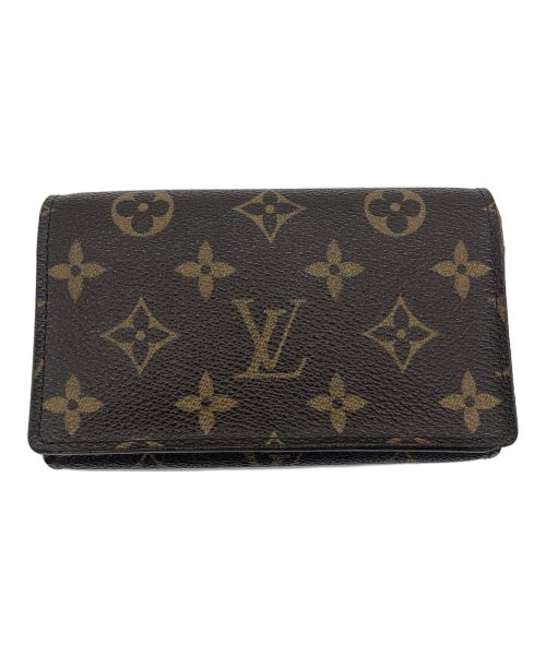 LOUIS VUITTON（ルイ ヴィトン）LOUIS VUITTON (ルイ ヴィトン) モノグラム ポルトモネ・ビエ・トレゾールの古着・服飾アイテム