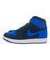 NIKE (ナイキ) AIR JORDAN 1 RETRO HIGH OG ブラック×ブルー サイズ:US9：17000円