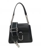 MARC JACOBSマークジェイコブス）の古着「ショルダーバッグ THE J MARC CHAIN SATCHEL MINI」｜ブラック