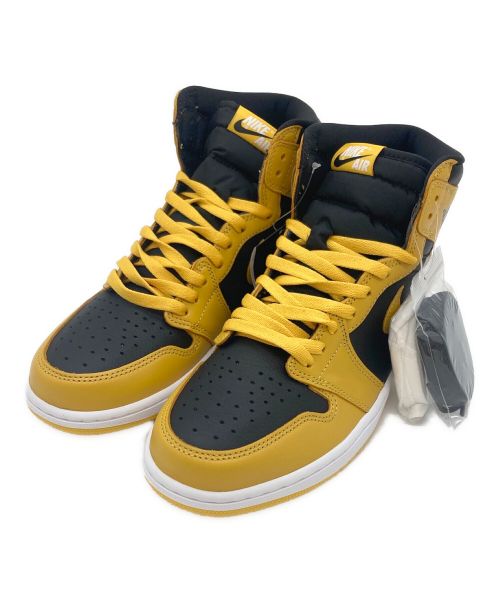 NIKE（ナイキ）NIKE (ナイキ) AIR JORDAN 1 RETRO HIGH OG イエロー×ブラック サイズ:US9.5 未使用品の古着・服飾アイテム