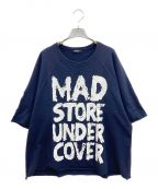 MADSTORE UNDERCOVERマッドストア アンダーカバー）の古着「ラグランスリーブスウェット」｜ネイビー