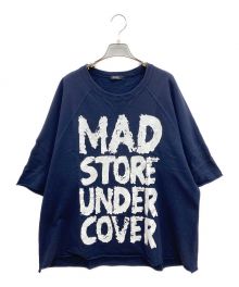 MADSTORE UNDERCOVER（マッドストア アンダーカバー）の古着「ラグランスリーブスウェット」｜ネイビー