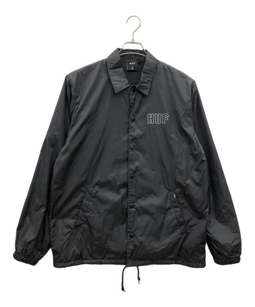 HUF（ハフ）HUF (ハフ) SET H COACHES JACKET ブラック サイズ:Mの古着・服飾アイテム