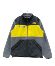 THE NORTH FACE（ザ ノース フェイス）の古着「切替フリースジャケット」｜グレー×イエロー