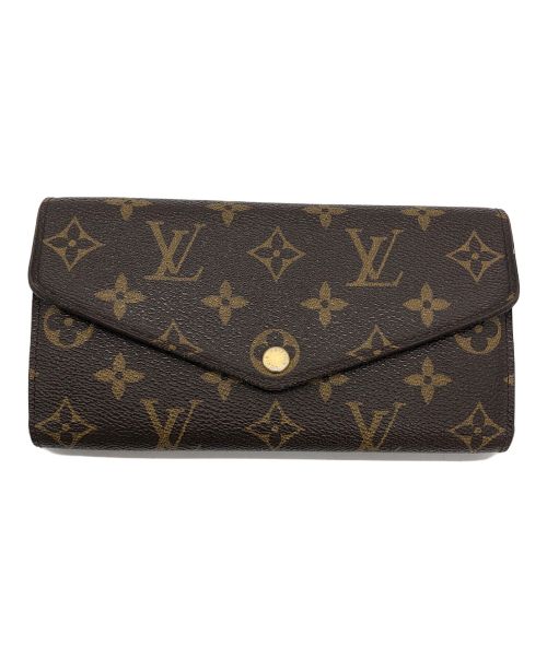 LOUIS VUITTON（ルイ ヴィトン）LOUIS VUITTON (ルイ ヴィトン) モノグラム ポルトフォイユ・サラ ブラウンの古着・服飾アイテム