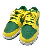 NIKEナイキ）の古着「スニーカー NIKE DUNK LOW RETRO BTTYS（ナイキ ダンク ロー レトロ ビー・トゥルー・トゥ・ユア・スクール）」｜イエロー×グリーン